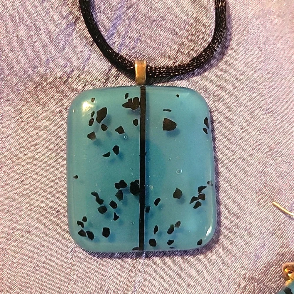 Handcrafted Blown Glass Matching set